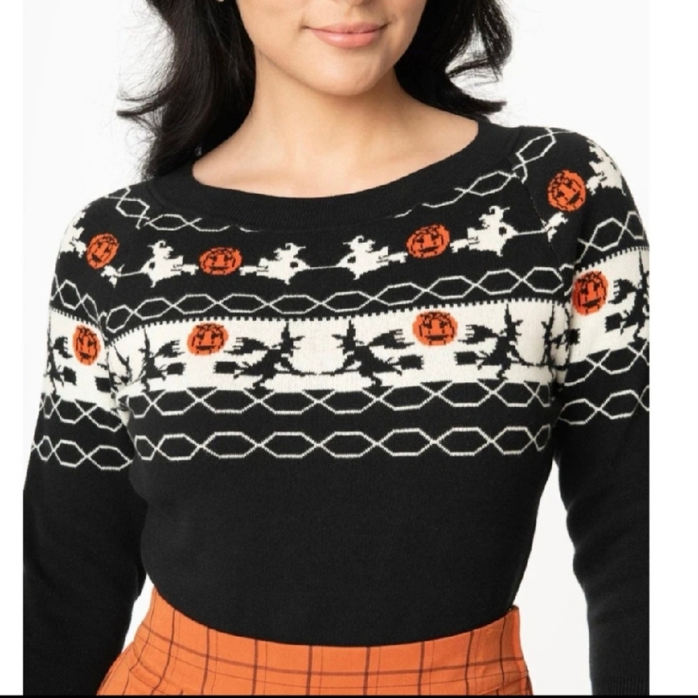 Halloween Witches Sweater
